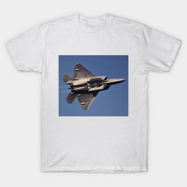 F-22 Raptor afterburner T-Shirt by acefox1